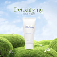 SkinSanity® Detoxifying Prebiotic Gel Cleanser – Purifying Morning Face Wash 2 fl oz