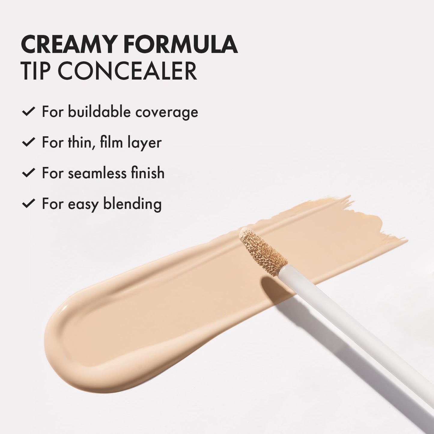 LUNA Long-Lasting Tip Concealer Cover-Fit Full Coverage