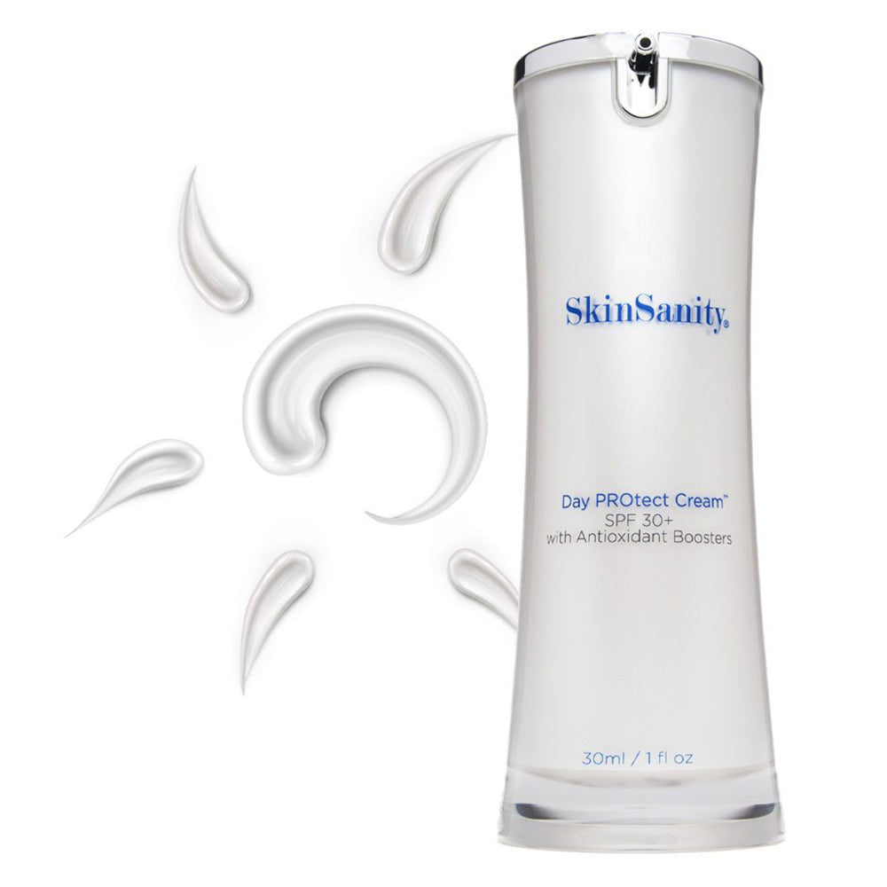 SkinSanity® Day PROtect Cream SPF 30 – Antioxidant Moisturizer & Sunscreen