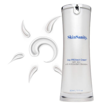 SkinSanity® Day PROtect Cream SPF 30 – Antioxidant Moisturizer & Sunscreen