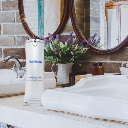 SkinSanity® Day PROtect Cream SPF 30 – Antioxidant Moisturizer & Sunscreen