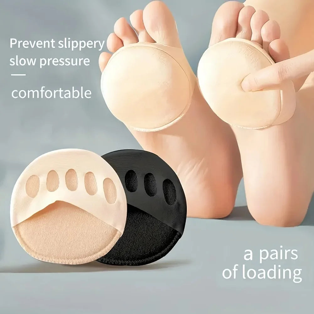 Comfort cushion gel heel pads — close-up