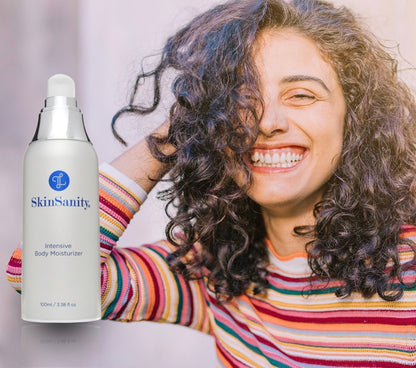 SkinSanity® Intensive Body Lotion with 5% Niacinamide – 24-Hour Deep Hydration, 3.38 fl oz