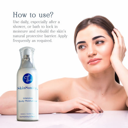 SkinSanity® Intensive Body Lotion with 5% Niacinamide – 24-Hour Deep Hydration, 3.38 fl oz