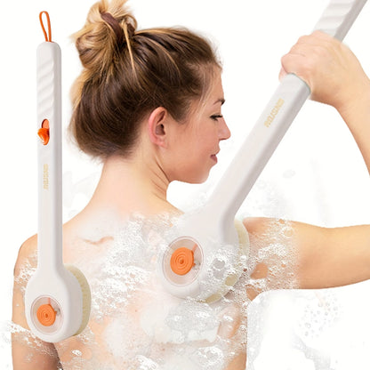 Long Handle Soft Silicone Bath Brush