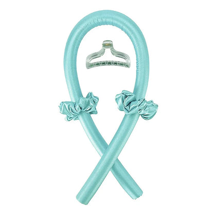 Heatless Curling Rod Headband No Heat Silk Curls Ribbon Hair Rollers