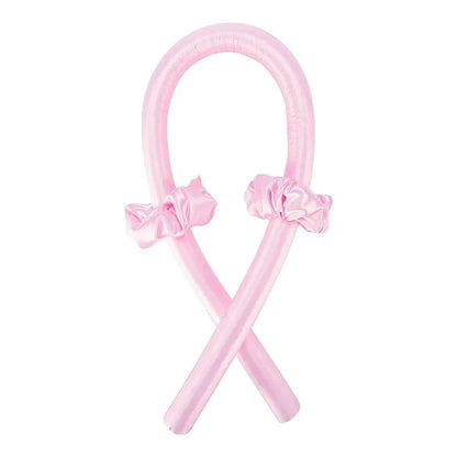 Heatless Curling Rod Headband No Heat Silk Curls Ribbon Hair Rollers