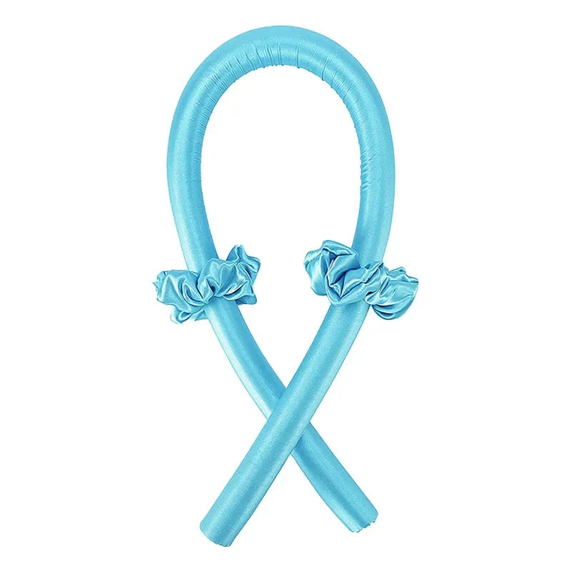 Heatless curling rod headband soft waves