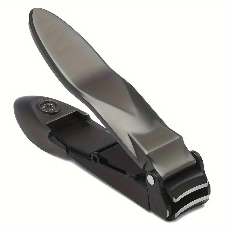 Men's nail clippers in use