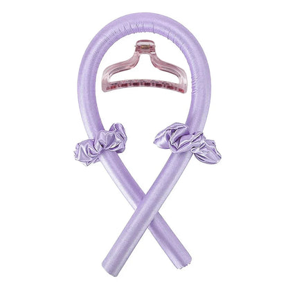 Heatless Curling Rod Headband No Heat Silk Curls Ribbon Hair Rollers