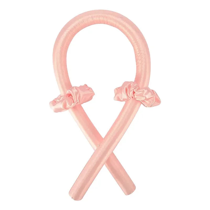 Heatless curling rod headband packaging
