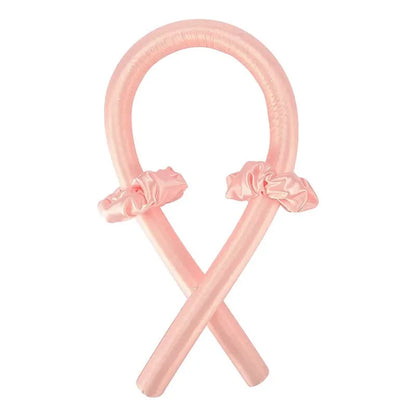 Heatless Curling Rod Headband No Heat Silk Curls Ribbon Hair Rollers