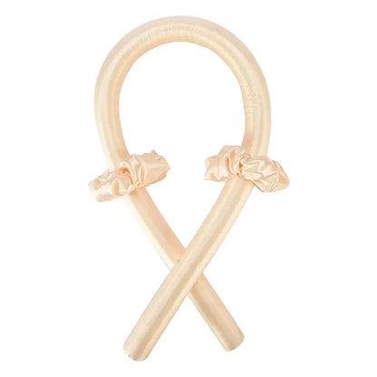 Heatless Curling Rod Headband No Heat Silk Curls Ribbon Hair Rollers
