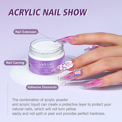 SAVILAND acrylic nail kit contents