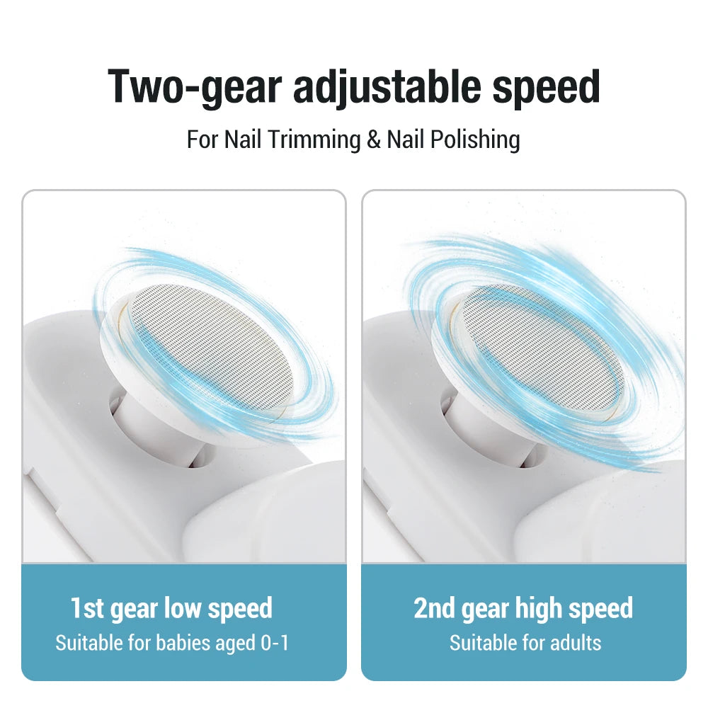 Electric nail trimmer rechargeable