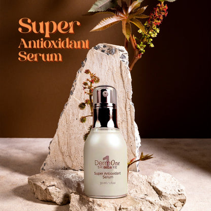 Best Clean Beauty Super Antioxidant Face Serum with Amino Acids & Hyaluronic Acid – 1 fl oz