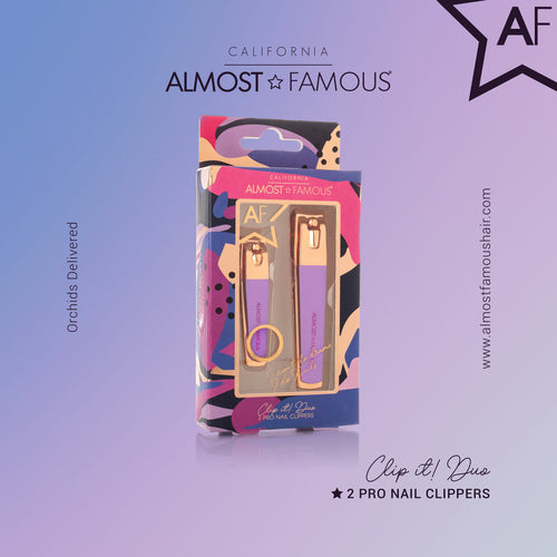 Rose gold nail clipper sharp stainless blades