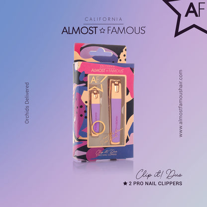 Rose gold nail clipper sharp stainless blades