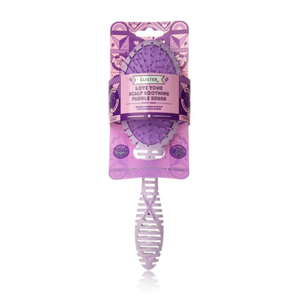 Eco paddle brush ball-tip bristles
