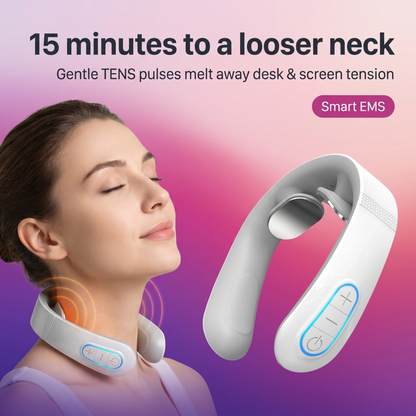 Pulse smart neck massager — 15 minutes to a looser neck