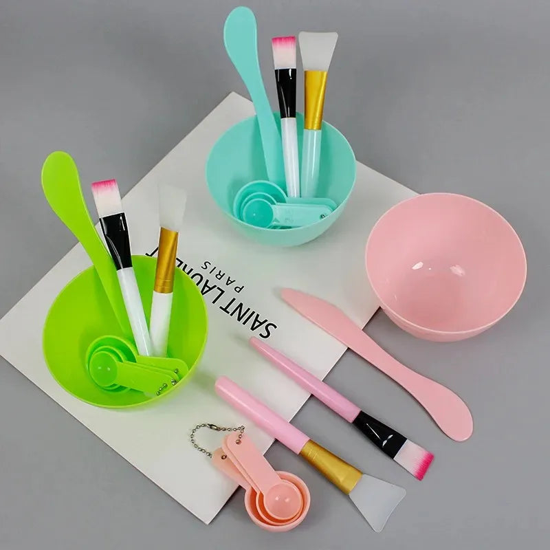 DIY skincare applicator kit for home spa