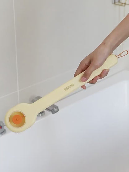 Long Handle Soft Silicone Bath Brush